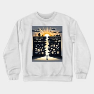 Conquer Fear: Gateway to Dreams Crewneck Sweatshirt